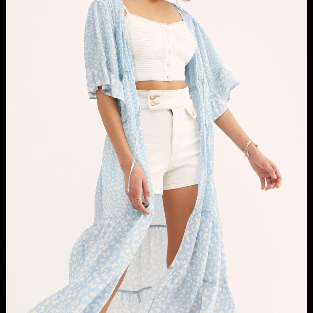 Free People Social Butterfly Kimono